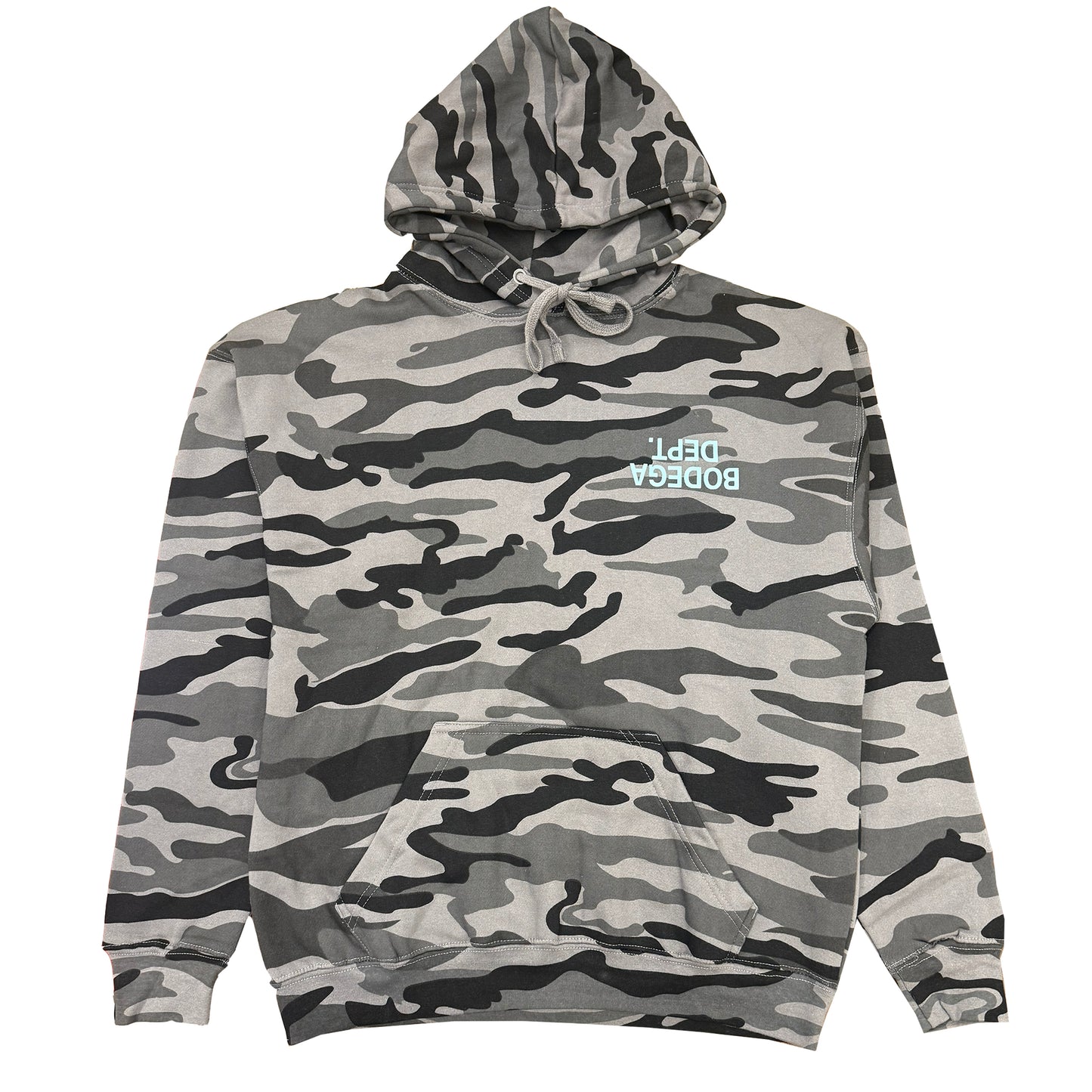 S 6 Bodega Dept. Hoodie Grey Camo