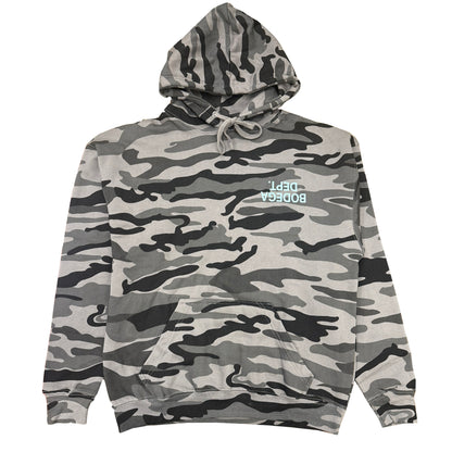 S 6 Bodega Dept. Hoodie Grey Camo