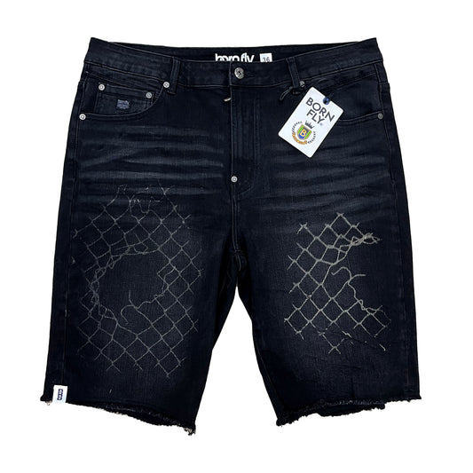 Bleach Fence Jorts